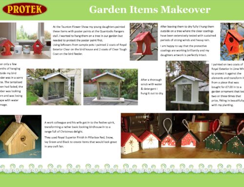 GARDEN ITEMS MAKEOVER
